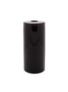 Frosted Triangle Vase - BLACK