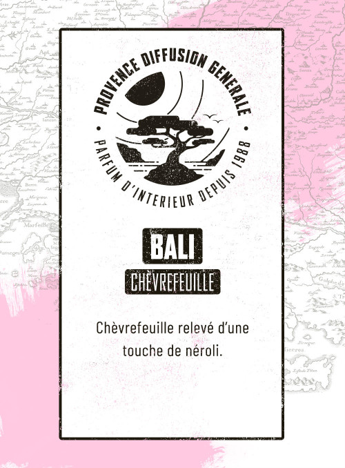 Bougie parfumée BALI (Chèvrefeuille) 150gr