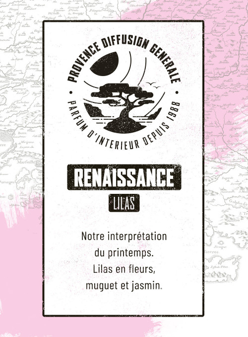 Diffuseur de parfum RENAISSANCE (Lilas) 100ml