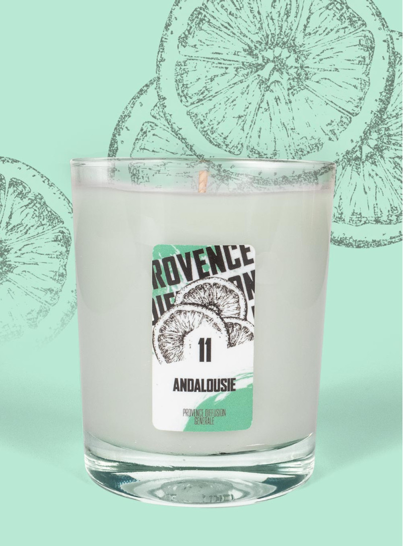 Scented Candle ANDALUSIA (Lime) 150gr