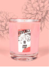 Bougie parfumée JARDIN SECRET (Rose, Pivoine) 150gr