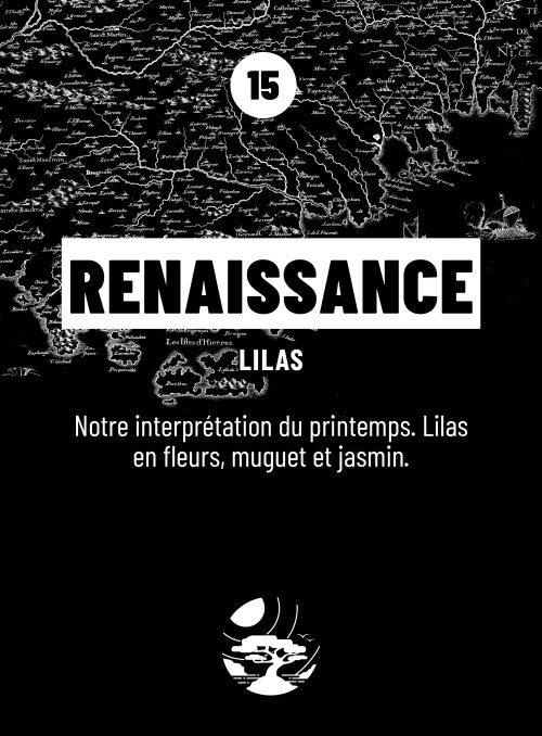 Bougie parfumée RENAISSANCE (Lilas) 190gr