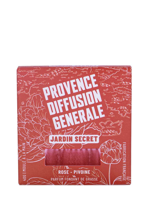 Cire parfumée JARDIN SECRET (Rose, Pivoine)