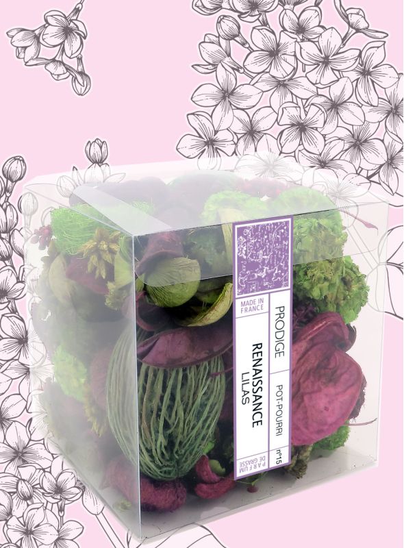 Potpourri Box RENAISSANCE (Lilac)